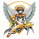 neon genesis Evangelion Angels tattoo design idea