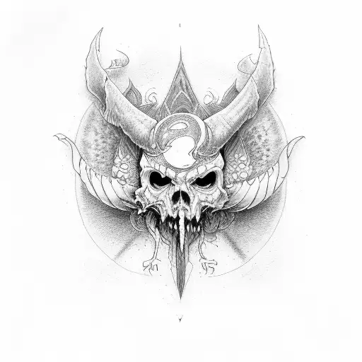 lilith diablo iv tattoo design idea