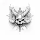 lilith diablo iv tattoo design idea