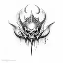 lilith diablo iv realistic tattoo design idea