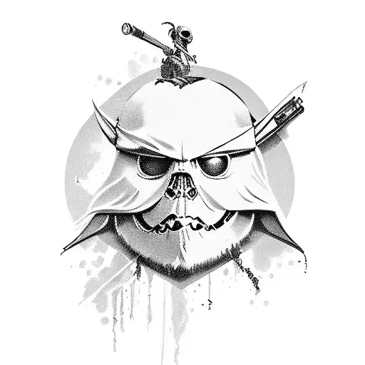 jack sparrow tattoo design idea