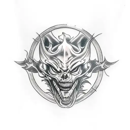 High Fidelity Tattoo design with crisp lines, Final Fantasy ,Insidious ,Alien ,L4D2 ,Zombies ,Dragons ,Phoenix ,Tigers ( tattoo design idea