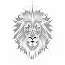 Showcase your dedication to your occupation as a senior manager by getting a tattoo of a powerful and confident lion wearing a suit, symbolizing leadership and strength. tattoo design idea