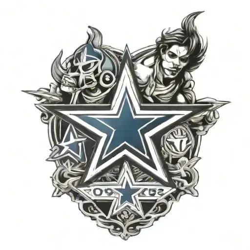 Dallas Cowboys tattoo design idea
