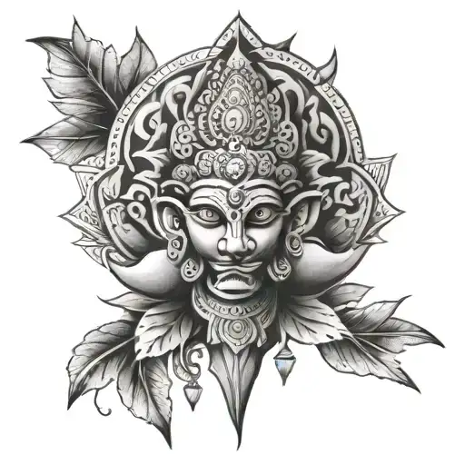 hindi tattoo design idea