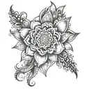 hindi tattoo design idea