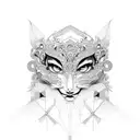 Empress tattoo design idea