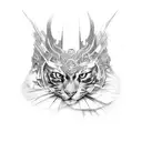 Empress tattoo design idea