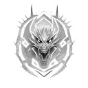 mythosaur tattoo design idea