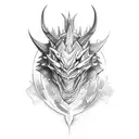 mythosaur tattoo design idea