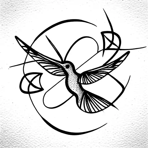 Buy Hummingbird Temporary Tattoo Online in India - Etsy