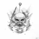 a cherry bomb tattoo design idea