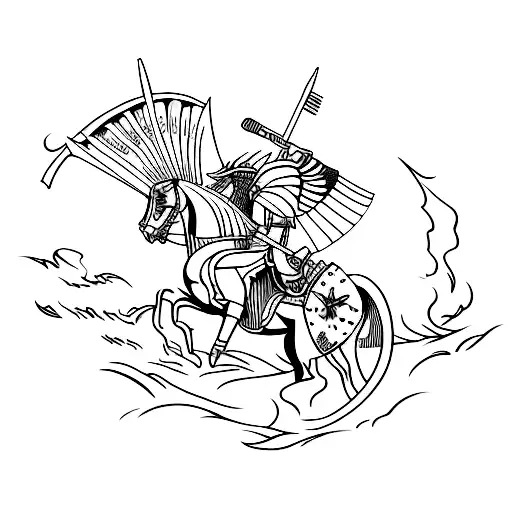 trojan tattoo design idea