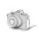 camera travel hardwork skill tattoo design idea