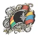 gay flag tattoo tattoo design idea