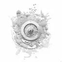 everlasting summer tattoo design idea