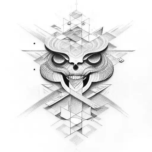 optical illusions, family, motivation to be better tattoo design idea