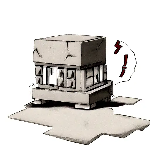 concrete child tattoo design idea