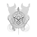 fenix tattoo design idea