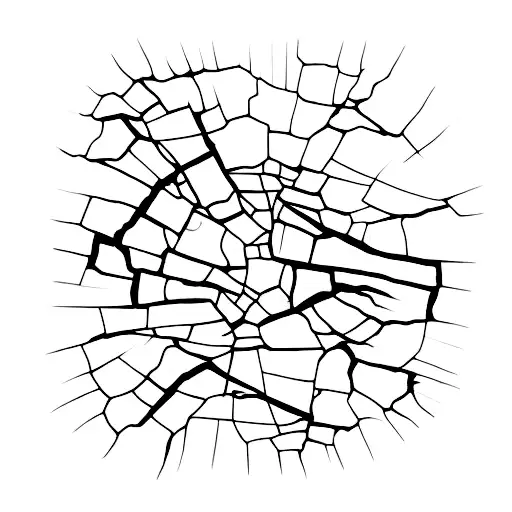 broken kintsugi tattoo design idea