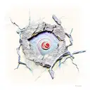 broken kintsugi tattoo design idea