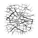 broken kintsugi tattoo design idea