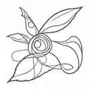 emotion fineline tattoo tattoo design idea