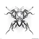 Scorpion tattoo design idea