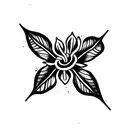 belladonna fruit tattoo design idea