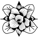 belladonna fruit tattoo design idea