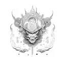 Genshin Impact tattoo design idea