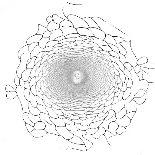 Mandelbrot set tattoo design idea