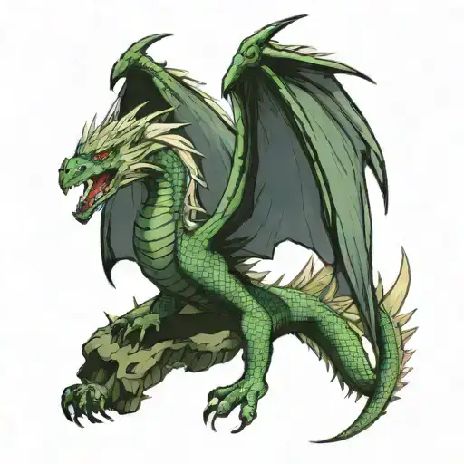 Daenerys’ Dragons: 	•	Description: A design featuring Drogon, Rhaegal, and Viserion in various poses—one flying, one per tattoo design idea