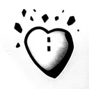 football inside heart tattoo design idea
