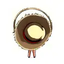 Luffy's iconic straw hat tattoo design idea