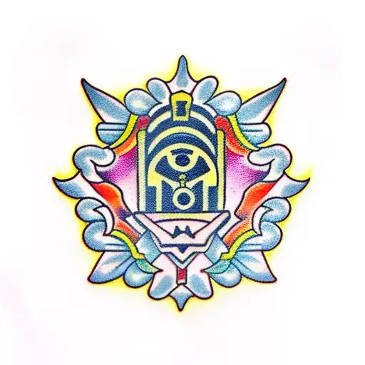 piesces with 0+ blood type tattoo design idea