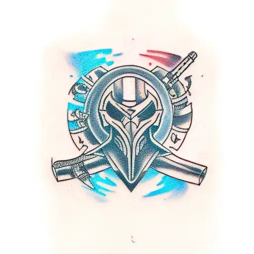 call of duty,skyline,lin kuei tattoo design idea