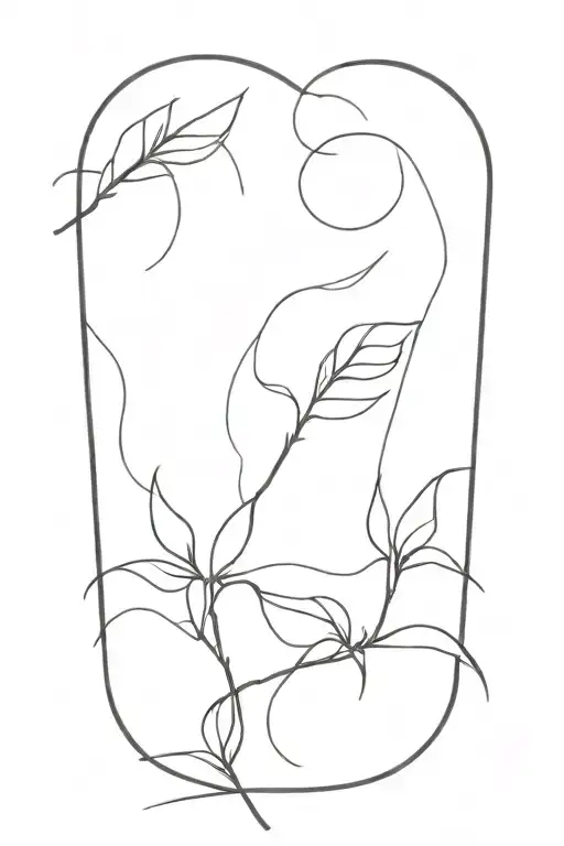 blank pages tattoo design idea