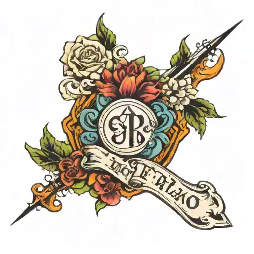 On my left arm a tattoo with my brother's name (tiago ferreira) tattoo design idea