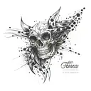 On my left arm a tattoo with my brother's name (tiago ferreira) tattoo design idea