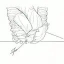 On my left arm a tattoo with my brother's name (tiago ferreira) tattoo design idea