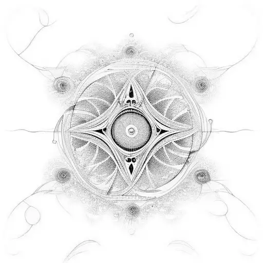 Fractals, enigmatic, spirals  tattoo design idea