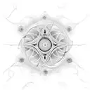 Fractals, enigmatic, spirals  tattoo design idea