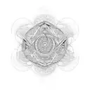 Fractals, enigmatic, spirals  tattoo design idea