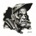 wade wilson   tattoo design idea