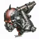 wade wilson   tattoo design idea