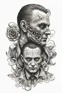 Hannibal lecter tattoo design idea