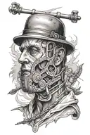 Hannibal lecter tattoo design idea
