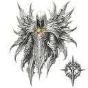 tyrael diablo tattoo design idea