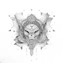 moksha tattoo design idea